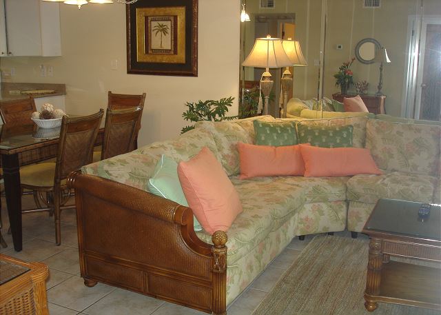 Seating in living area