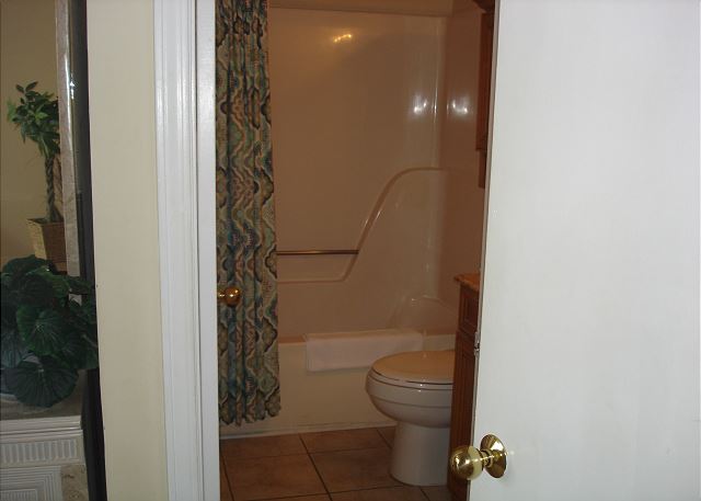 Master adjoining bathroom