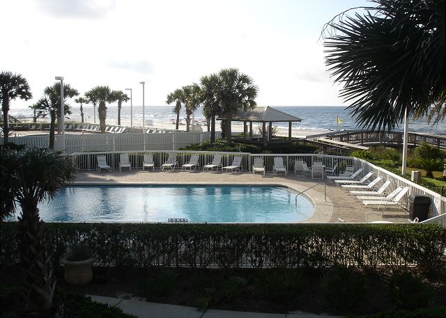 View from the balcony