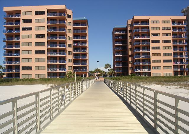 View of Four Seasons from beachside