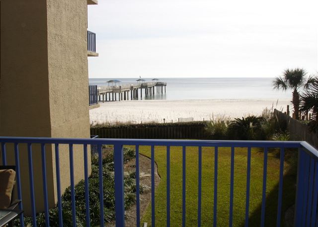 View of the pier from balcony