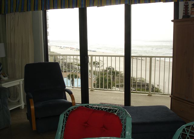 View from living room east