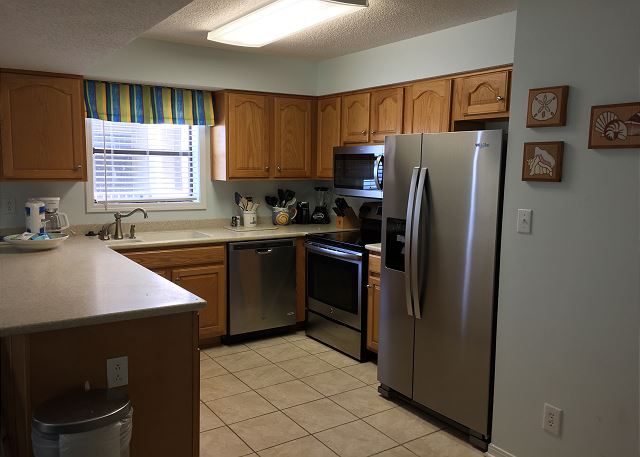 New appliances in the kitchen