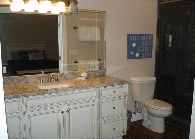 Adjoining guest bathroom