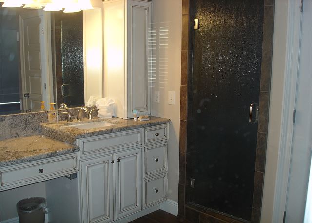 Master bathroom shower