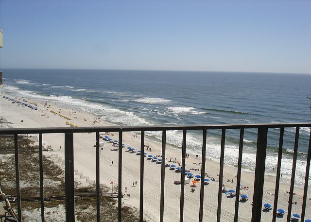 East view from balcony