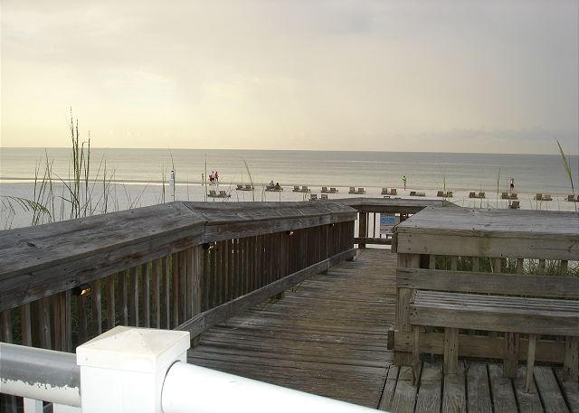 Boardwalk to the beach