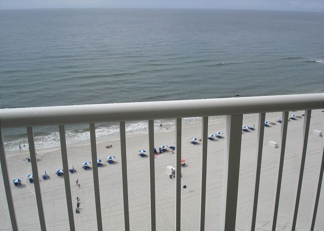 Direct view of the gulf