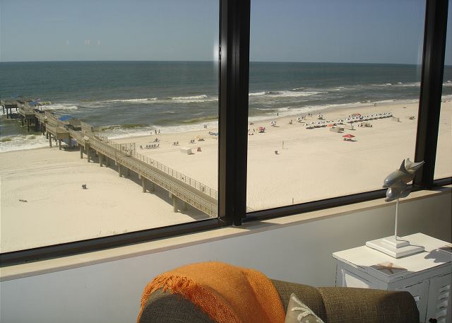 view from the living room window
