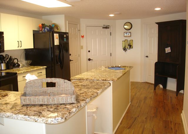 Entrance into the unit