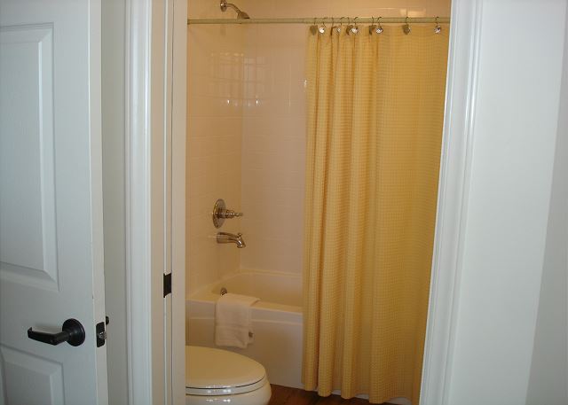 Adjoining guest bathroom
