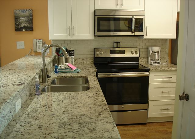 Remodeled kitchen