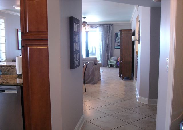 From the guest room off the kitchen
