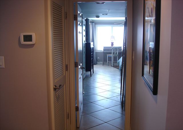 Hallway to master