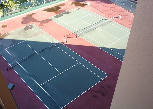 Tennis courts