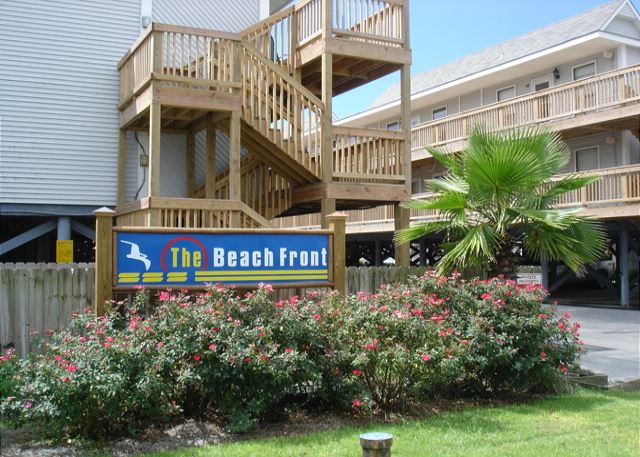 Street side of the complex