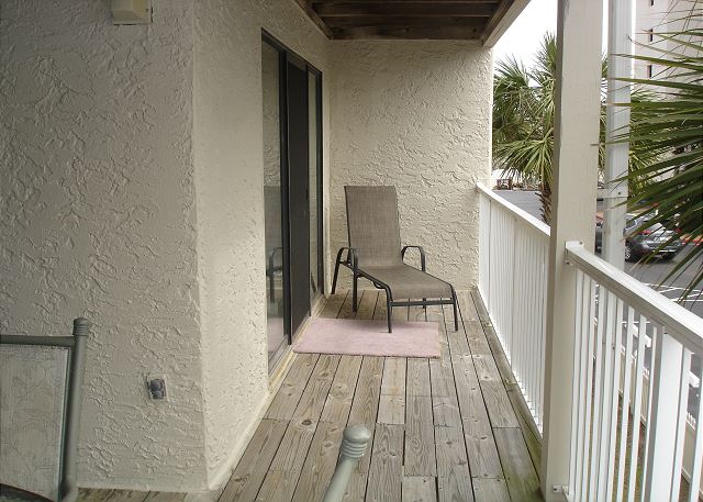 Balcony chaise