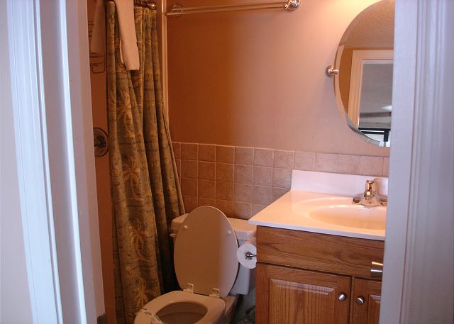 Adjoining bathroom