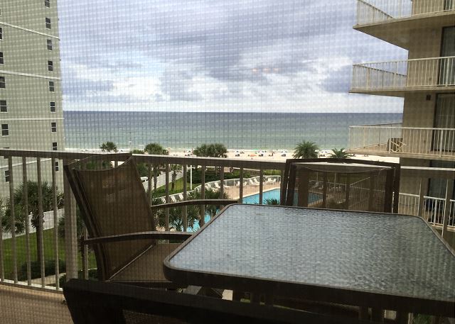 Balcony furniture & view