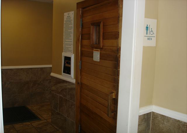 Sauna room