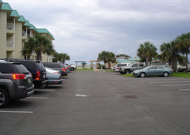 View toward the beach