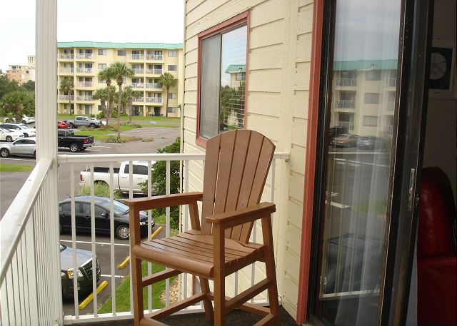 Seating on balcony