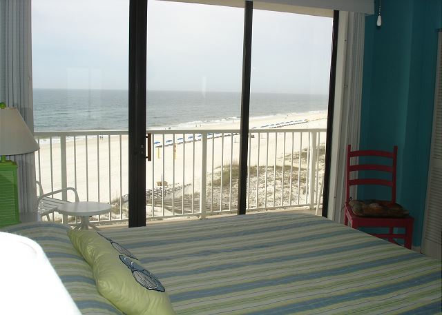 View from master bed