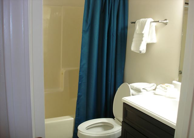 Bathroom tub/shower combination
