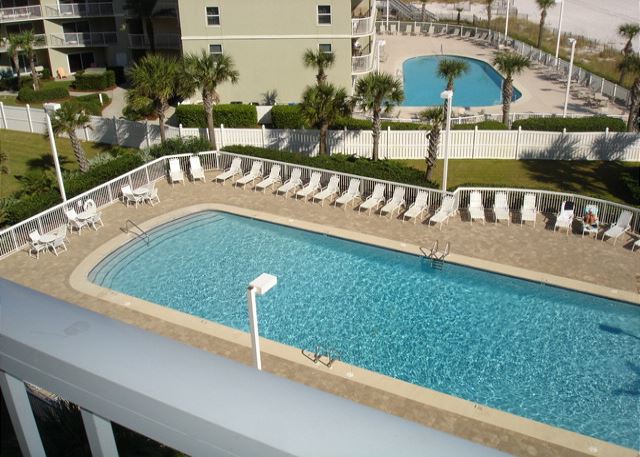 Pool directly below unit