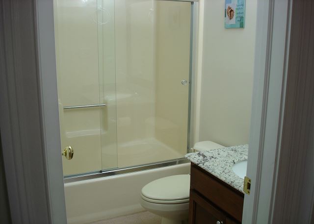 Hall guest bathroom