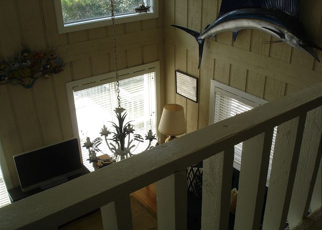 View into living area