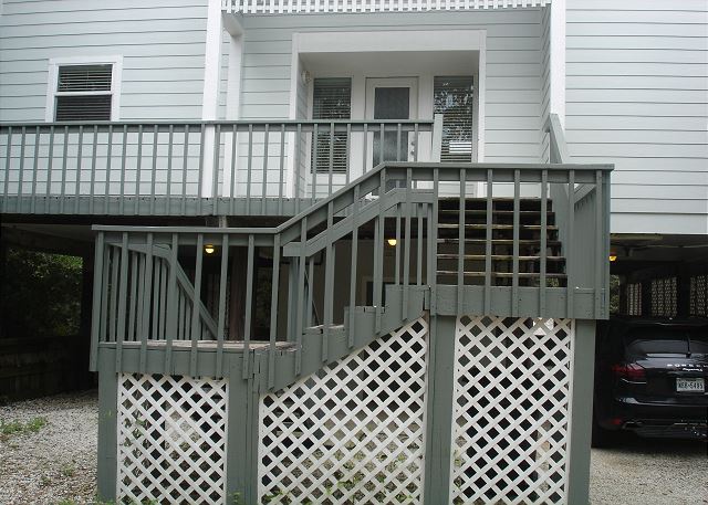 Entrance to the house