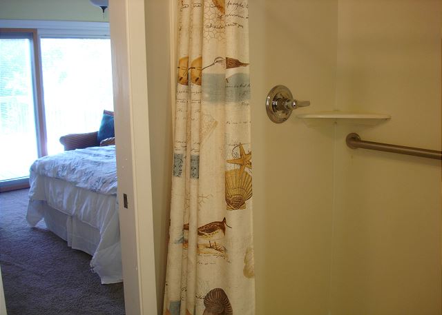 Guest bath with walk in shower