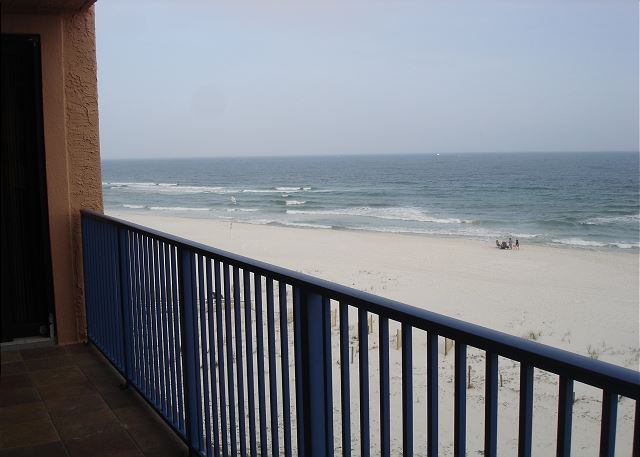 East balcony view