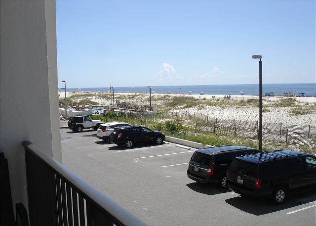 East view from balcony