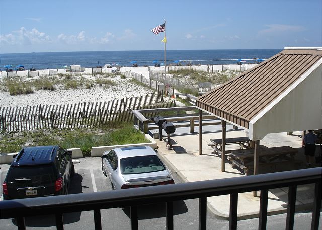 View from the balcony