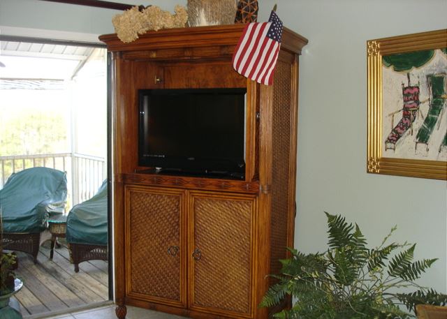 Amoire with tv