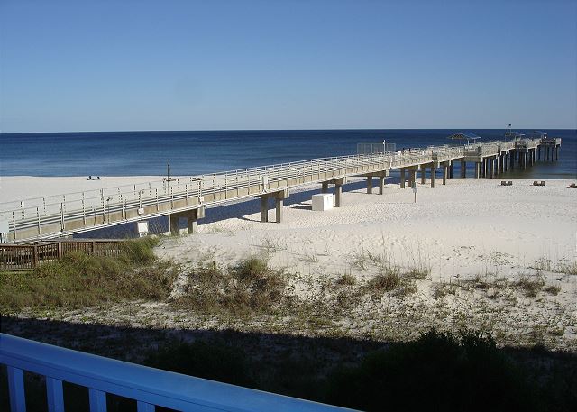 Pier view from balcony