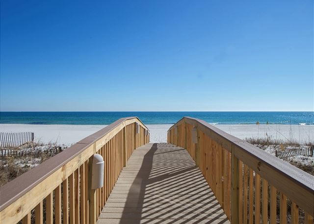 Broadwalk to beach