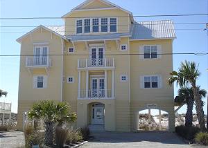 Front of the house from W. Beach Blvd-Descriptive