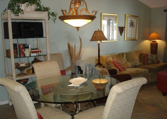 Dining into living room