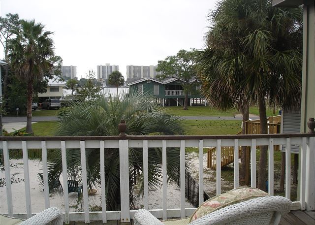 Water view from deck