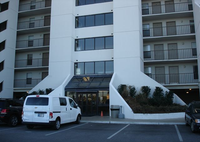 Entrance of the building