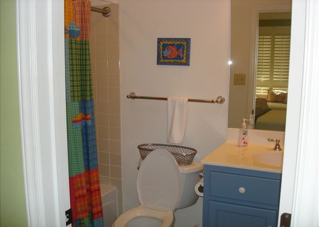Adjoining bathroom