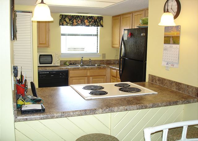 Kitchen bar area
