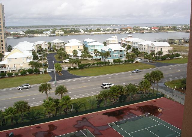 View from walkway