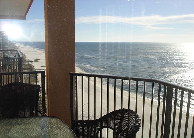 Balcony east view