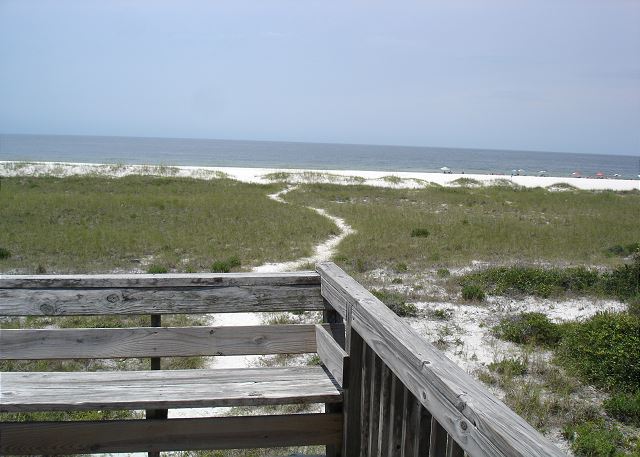Walkway to the beach