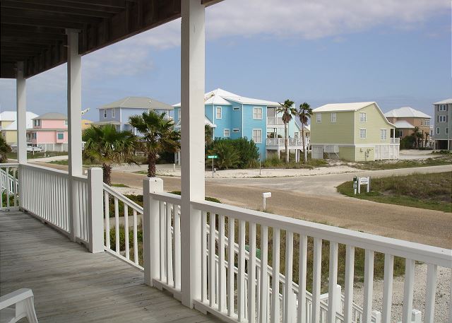 View of neighborhood from front door