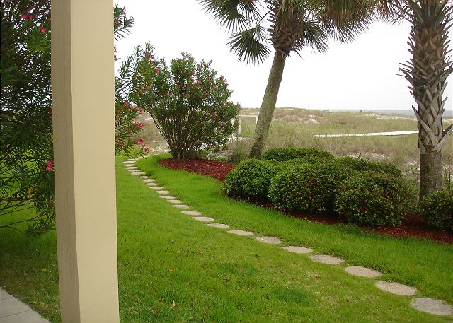 Walkway to beach